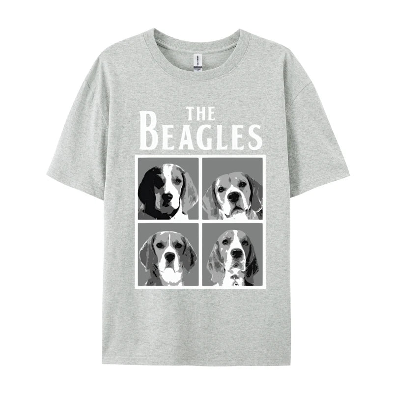 The Beagles Dog Lover T-Shirt – Cute Beagle Graphic Tee for Men | 100% Cotton, Short Sleeve, Funny Animal Shirt, Birthday Gift (2024)