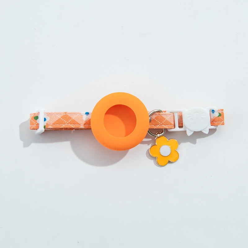 Cat Collar with AirTag Protective Case Anti-lost