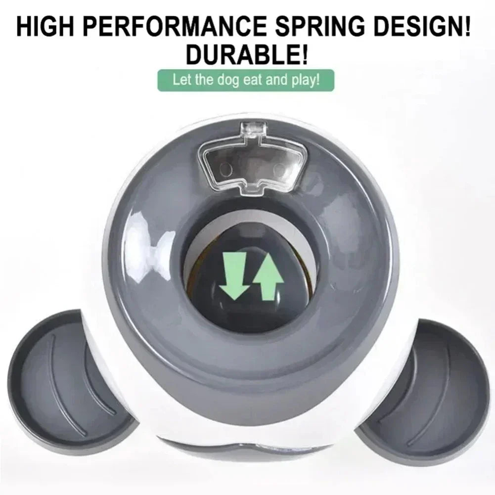 Interactive Tennis Ball Dog Feeder – Fun Reward Game & Snack Dispenser | Training Tool for Dogs & Cats