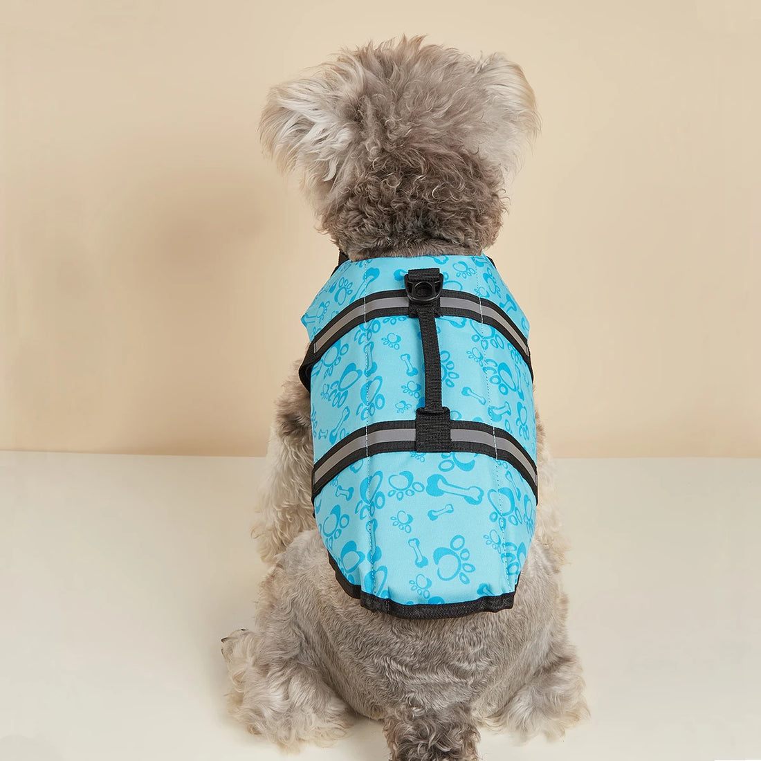 Reflective Adjustable Dog Life Jacket – High-Buoyancy Safety Vest for Large Dogs