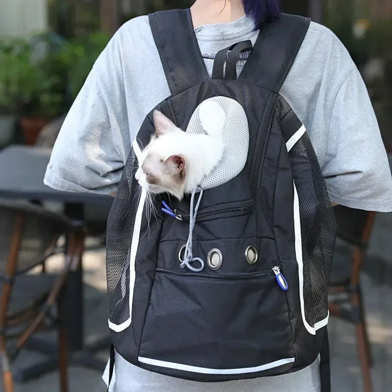 Pet Dog Carrier Bag Carrier For Dogs Backpack Portable Travel Breathable Dog Bag Outdoor Dog Carrier Bag Pet Carrying Supplies