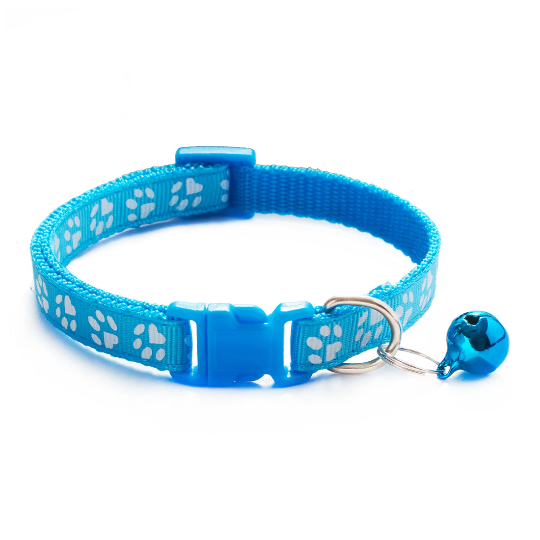 Adjustable Colorful Cat Collar with Bell