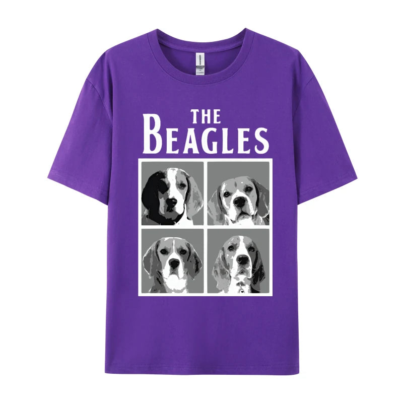 The Beagles Dog Lover T-Shirt – Cute Beagle Graphic Tee for Men | 100% Cotton, Short Sleeve, Funny Animal Shirt, Birthday Gift (2024)