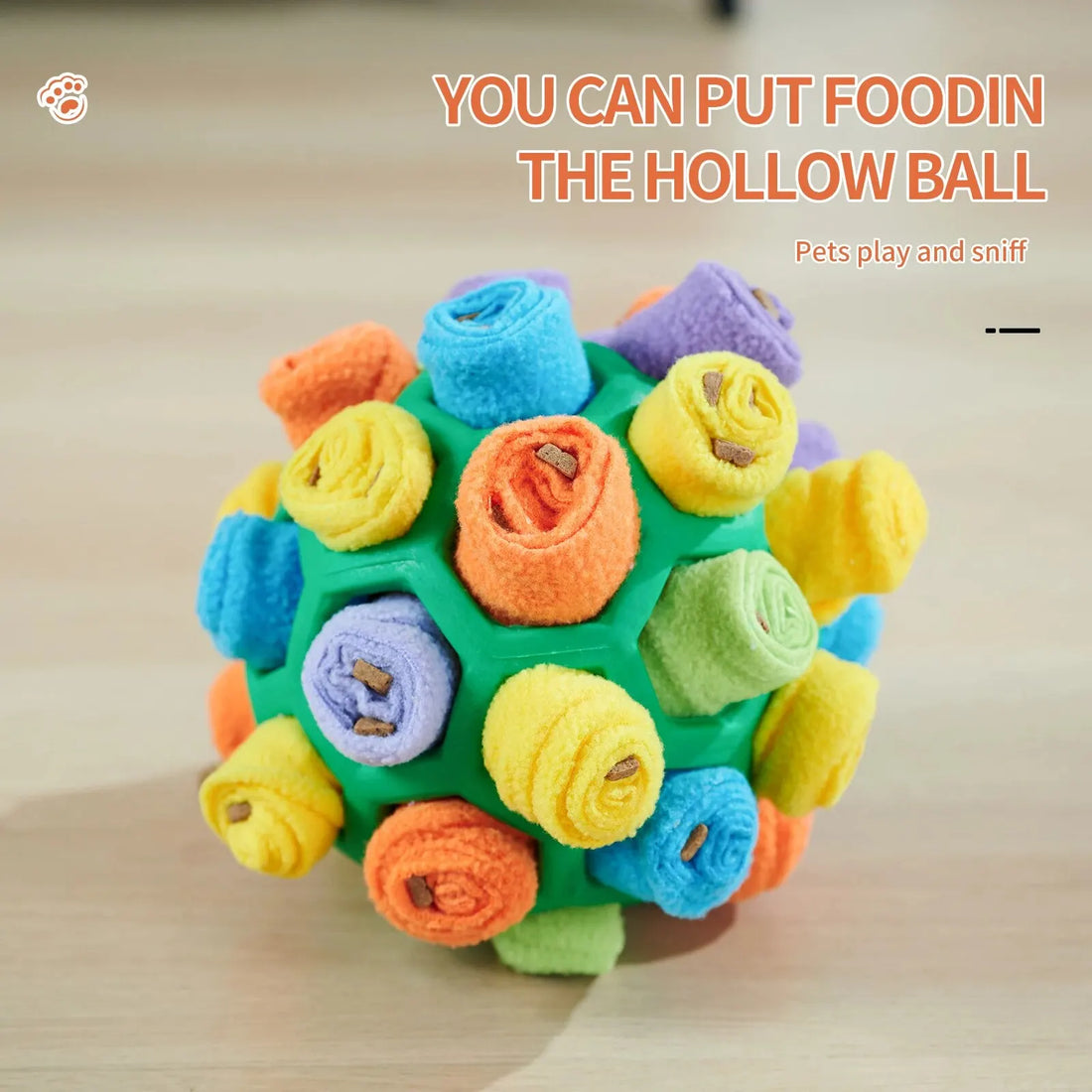 Sniffing Puzzle Toy for Dogs & Cats – Interactive Training Feeder with Hidden Treat Compartments