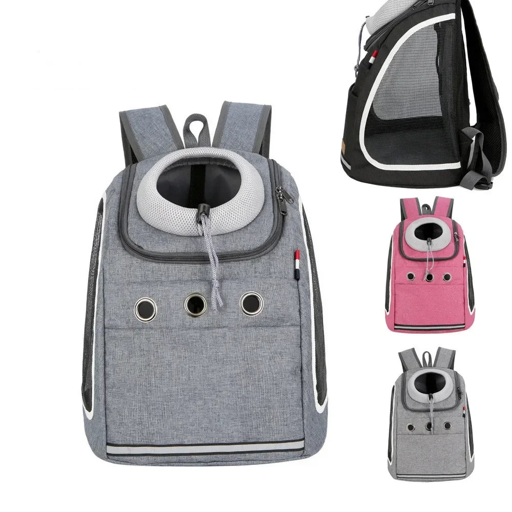 Pet Dog Carrier Bag Carrier For Dogs Backpack Portable Travel Breathable Dog Bag Outdoor Dog Carrier Bag Pet Carrying Supplies