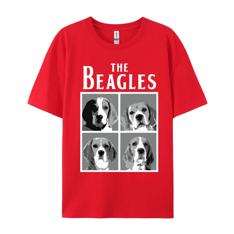 The Beagles Dog Lover T-Shirt – Cute Beagle Graphic Tee for Men | 100% Cotton, Short Sleeve, Funny Animal Shirt, Birthday Gift (2024)