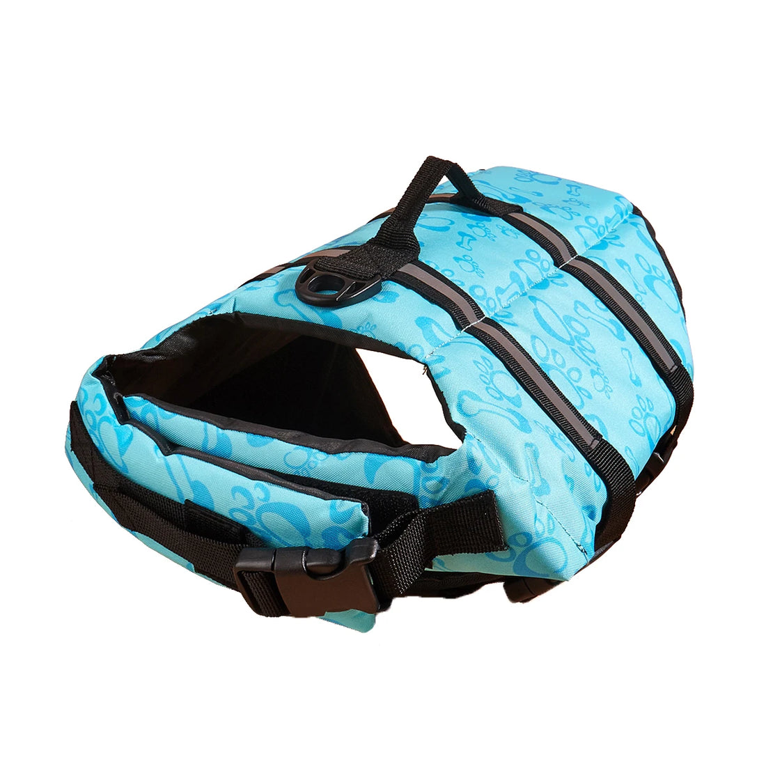 Reflective Adjustable Dog Life Jacket – High-Buoyancy Safety Vest for Large Dogs