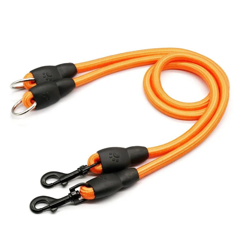 Double Leash with Detachable Dog Chains