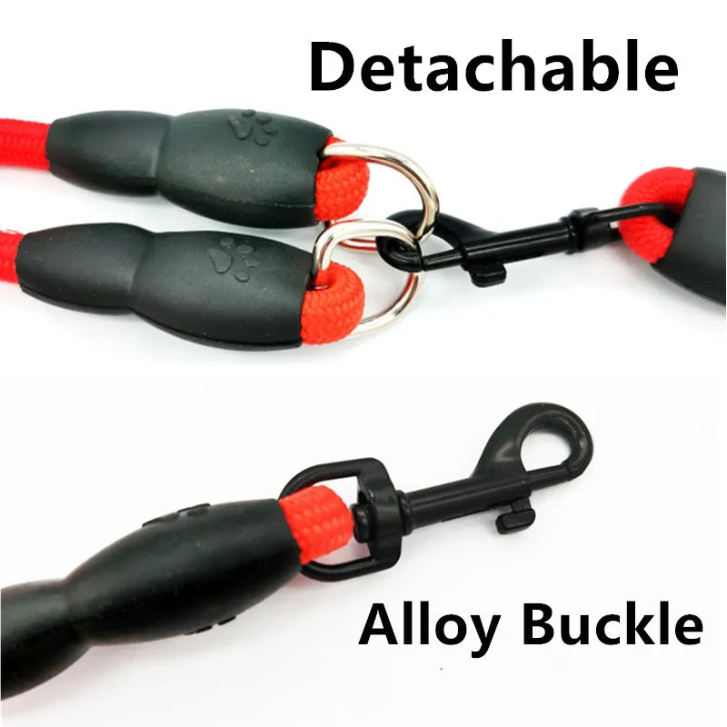 Double Leash with Detachable Dog Chains