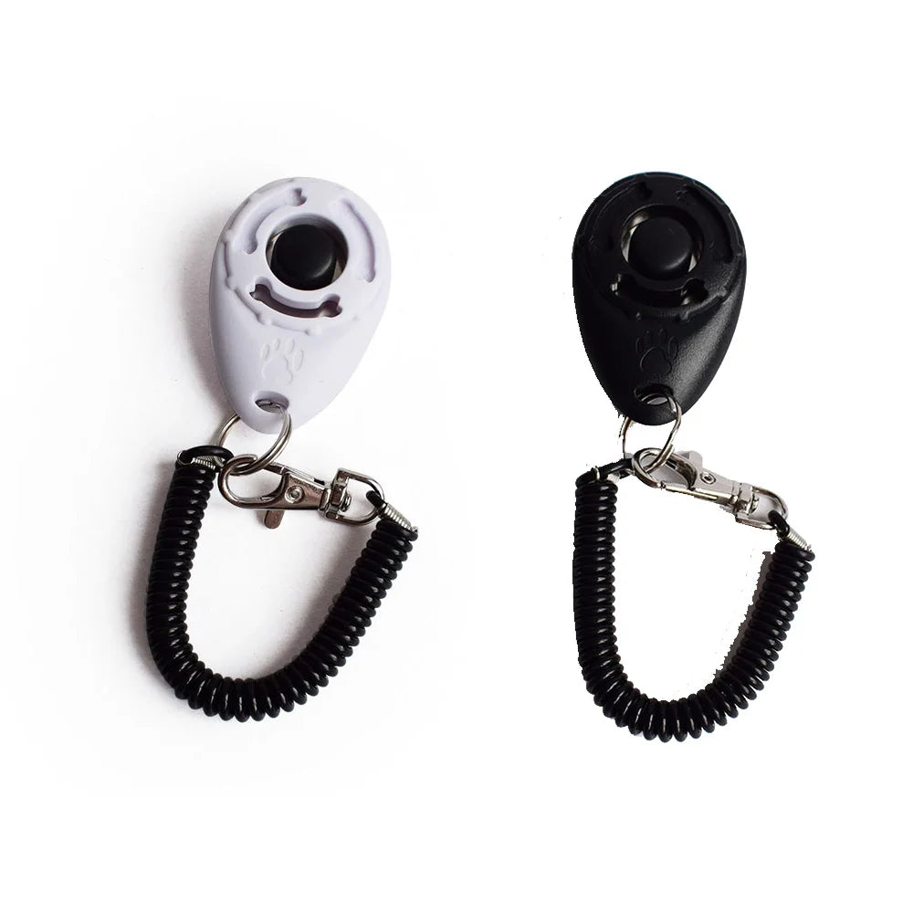 2-Pack Dog Training Clicker with Adjustable Wrist Strap – Lightweight, Durable & Easy to Use for Dogs, Cats, Birds, Horses & More