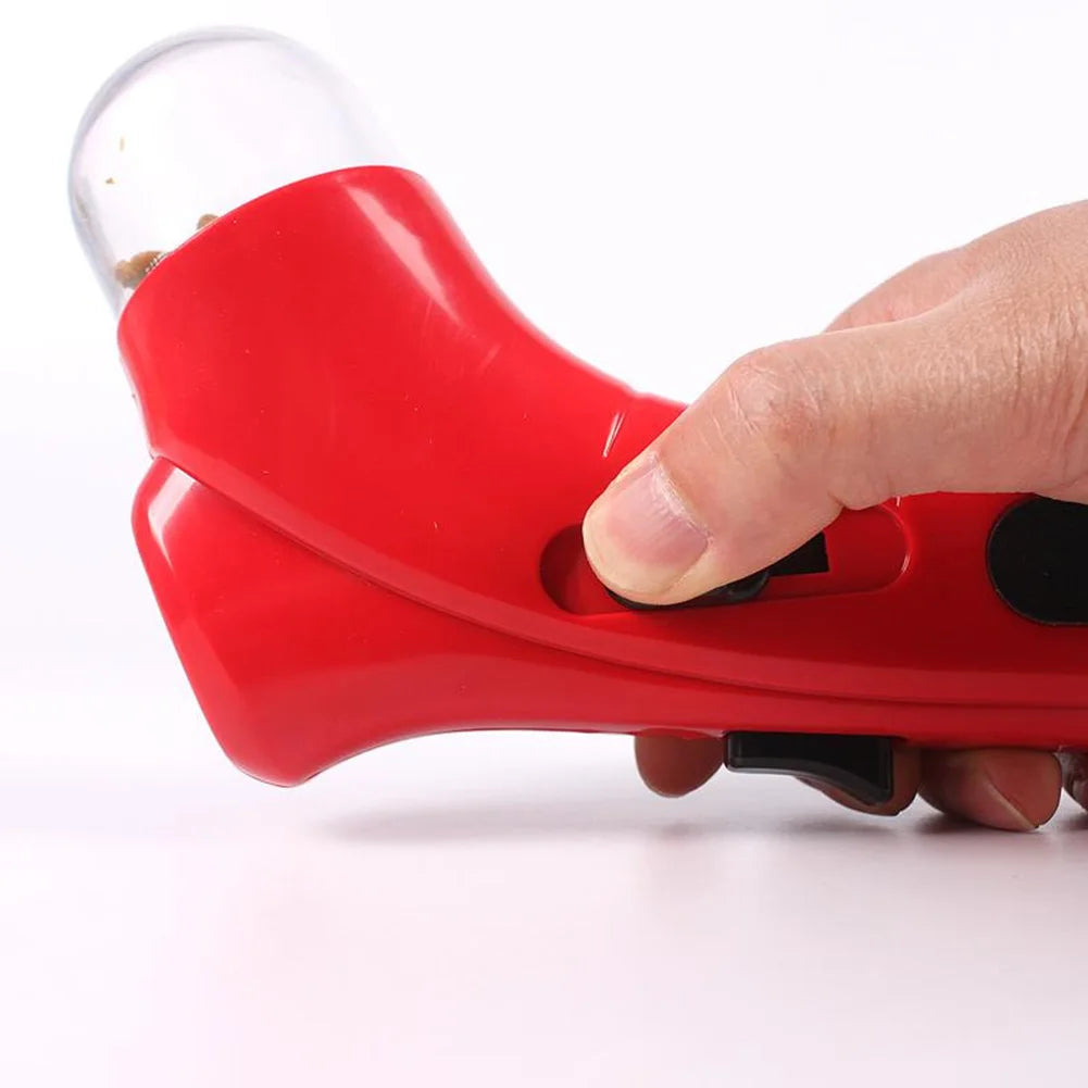 Dog Food Training Equipment  Portable Interactive Treat Pet Food Dispenser Launcher Gun Pet Snack Feeder Tool Pets Supplies