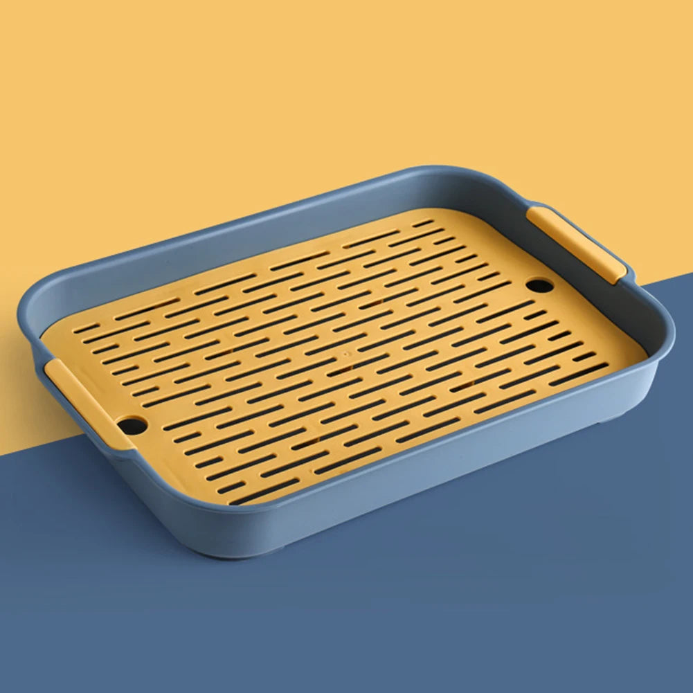 Rabbit Litter Box – Small Animal Corner Toilet Tray for Guinea Pigs, Bunnies, Hamsters, Chinchillas, Ferrets & More