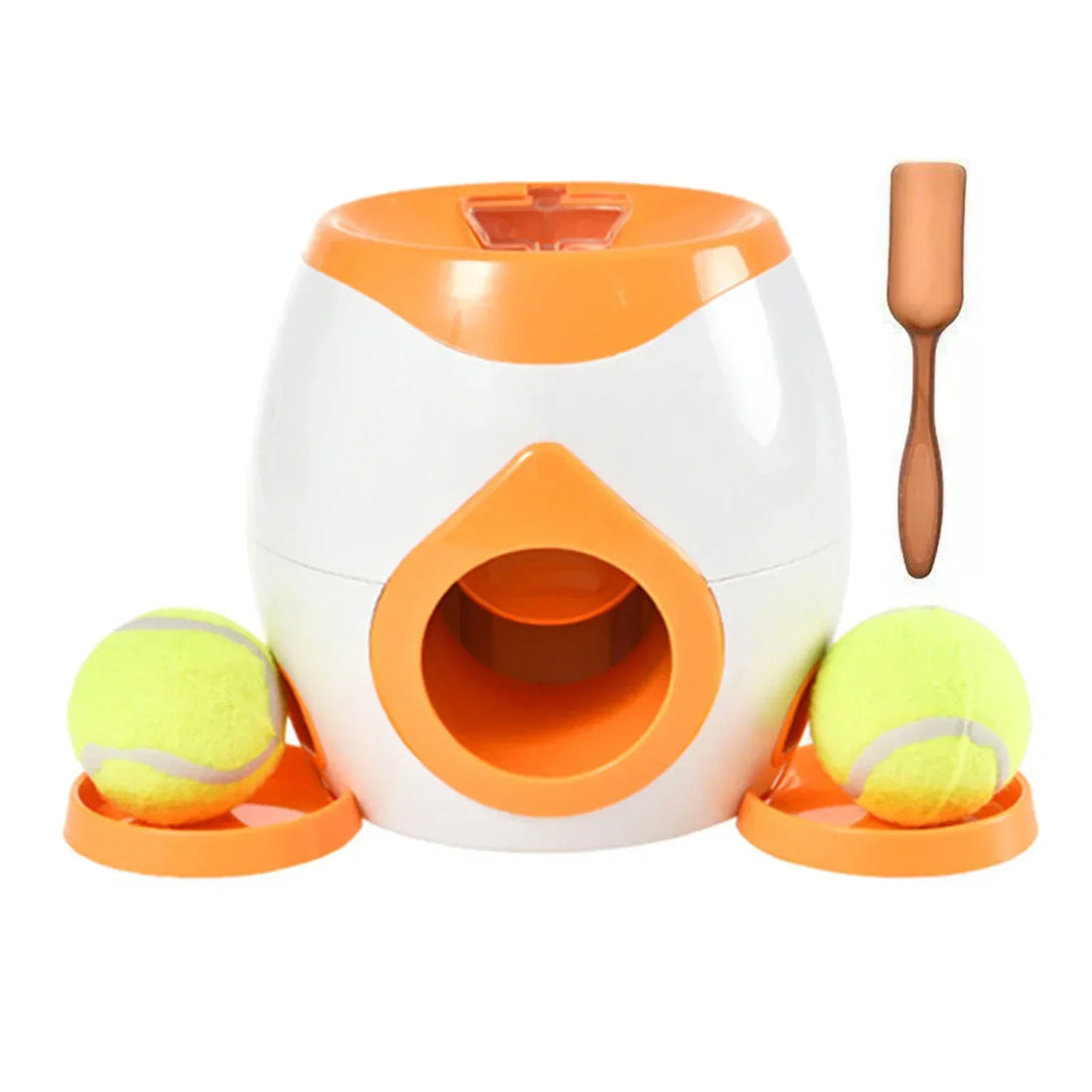 Interactive Tennis Ball Dog Feeder – Fun Reward Game & Snack Dispenser | Training Tool for Dogs & Cats