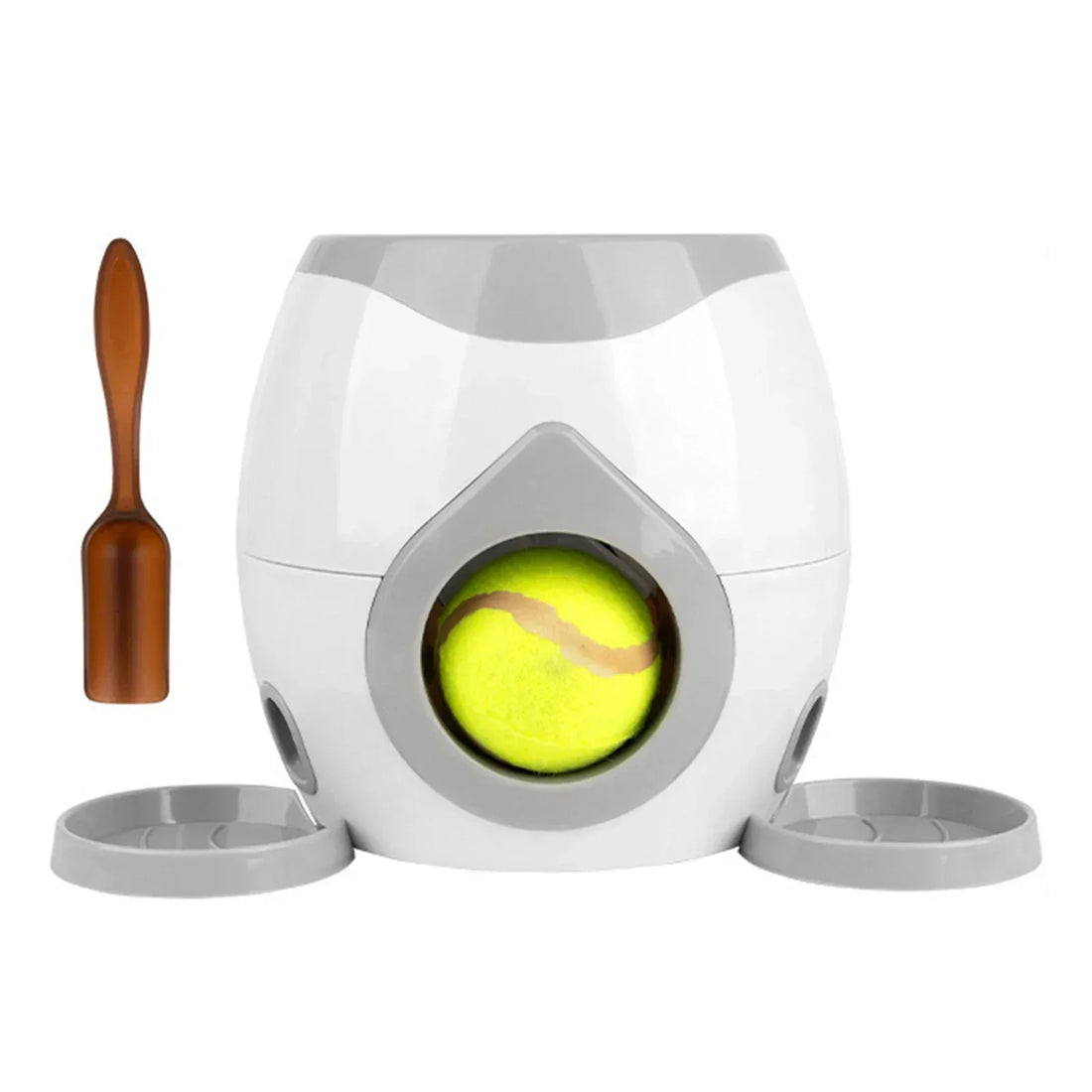 Interactive Tennis Ball Dog Feeder – Fun Reward Game & Snack Dispenser | Training Tool for Dogs & Cats