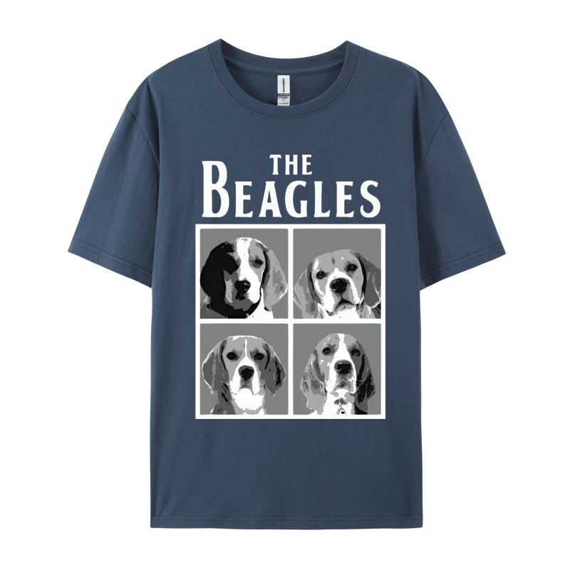 The Beagles Dog Lover T-Shirt – Cute Beagle Graphic Tee for Men | 100% Cotton, Short Sleeve, Funny Animal Shirt, Birthday Gift (2024)