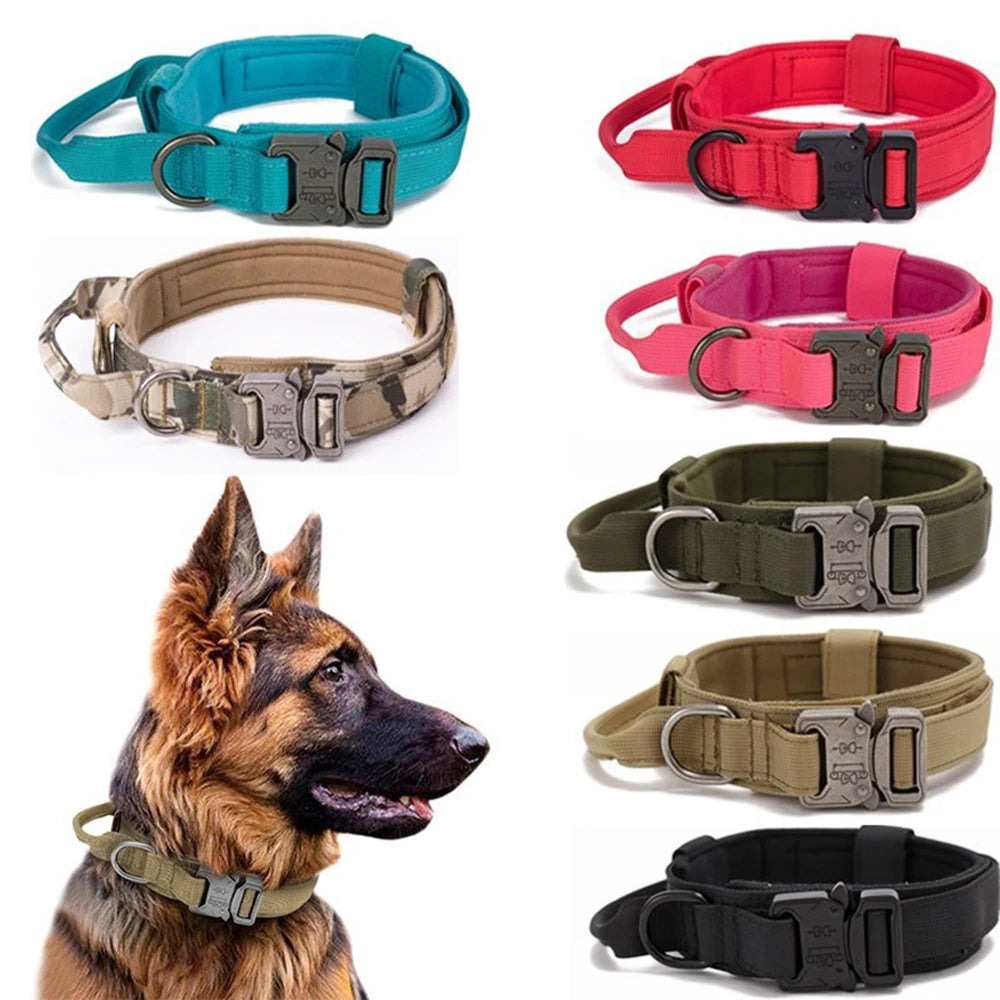 Pet Tactical Training Collar Leash Set -Reflective