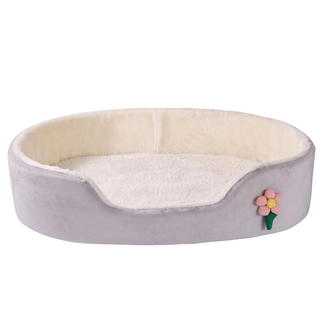 Dog Bed for Small Dogs & Cats – Cozy Fence-Shaped Pet Bed | Breathable, Washable, Anti-Slip Design