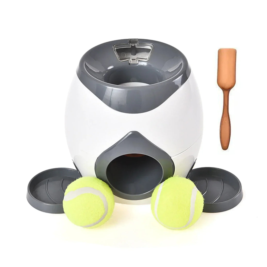 Interactive Tennis Ball Dog Feeder – Fun Reward Game & Snack Dispenser | Training Tool for Dogs & Cats