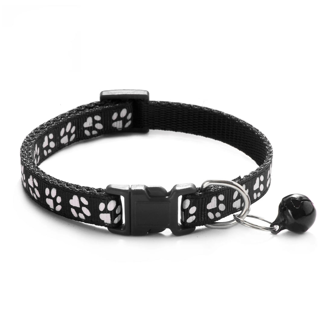 Adjustable Colorful Cat Collar with Bell