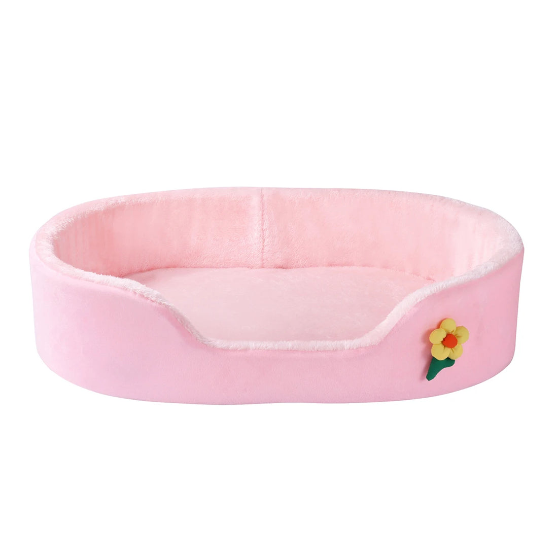 Dog Bed for Small Dogs & Cats – Cozy Fence-Shaped Pet Bed | Breathable, Washable, Anti-Slip Design