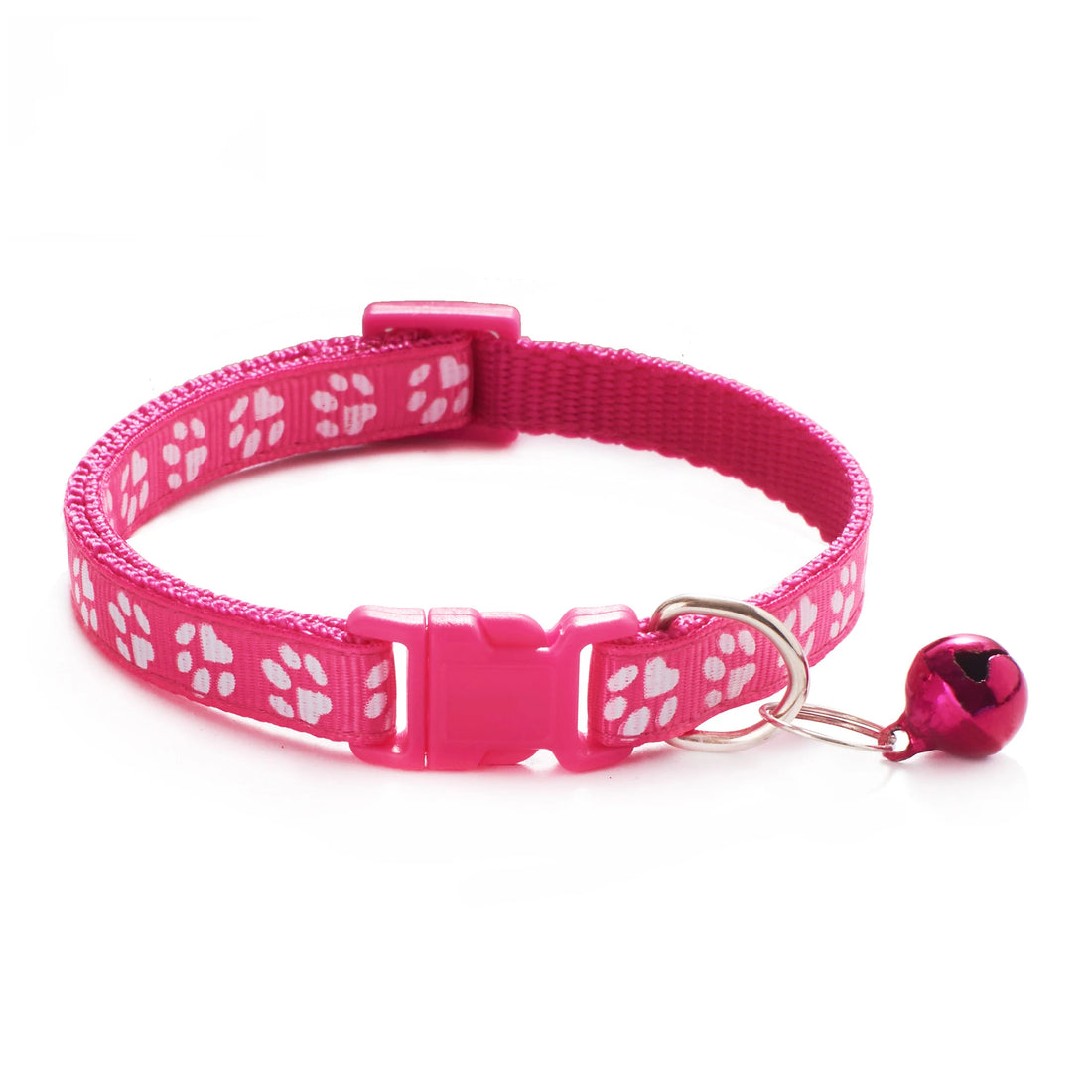 Adjustable Colorful Cat Collar with Bell