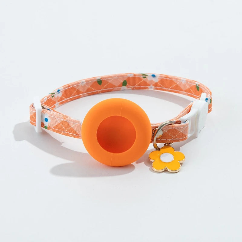 Cat Collar with AirTag Protective Case Anti-lost