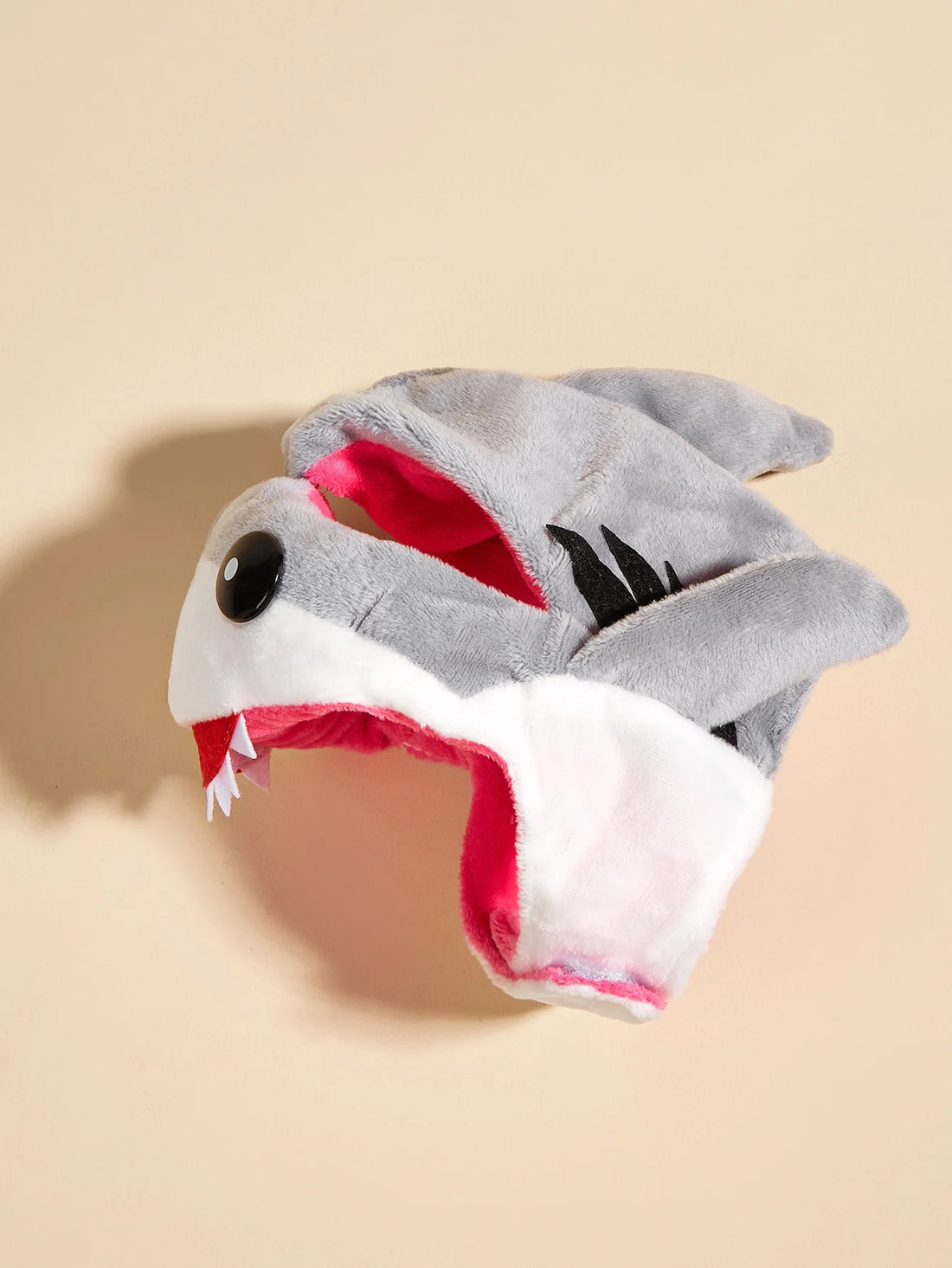 Pet Cosplay Party Costume – Shark & Elk Headdress | Warm Winter Hat for Cats & Dogs | Funny Dress-Up Outfit for Small Pets