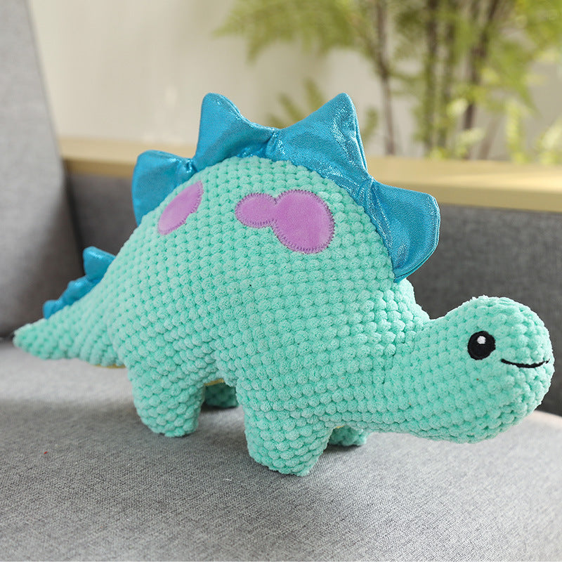 Durable Corduroy Pet Toy – Squeaky Plush for Chewing & Play