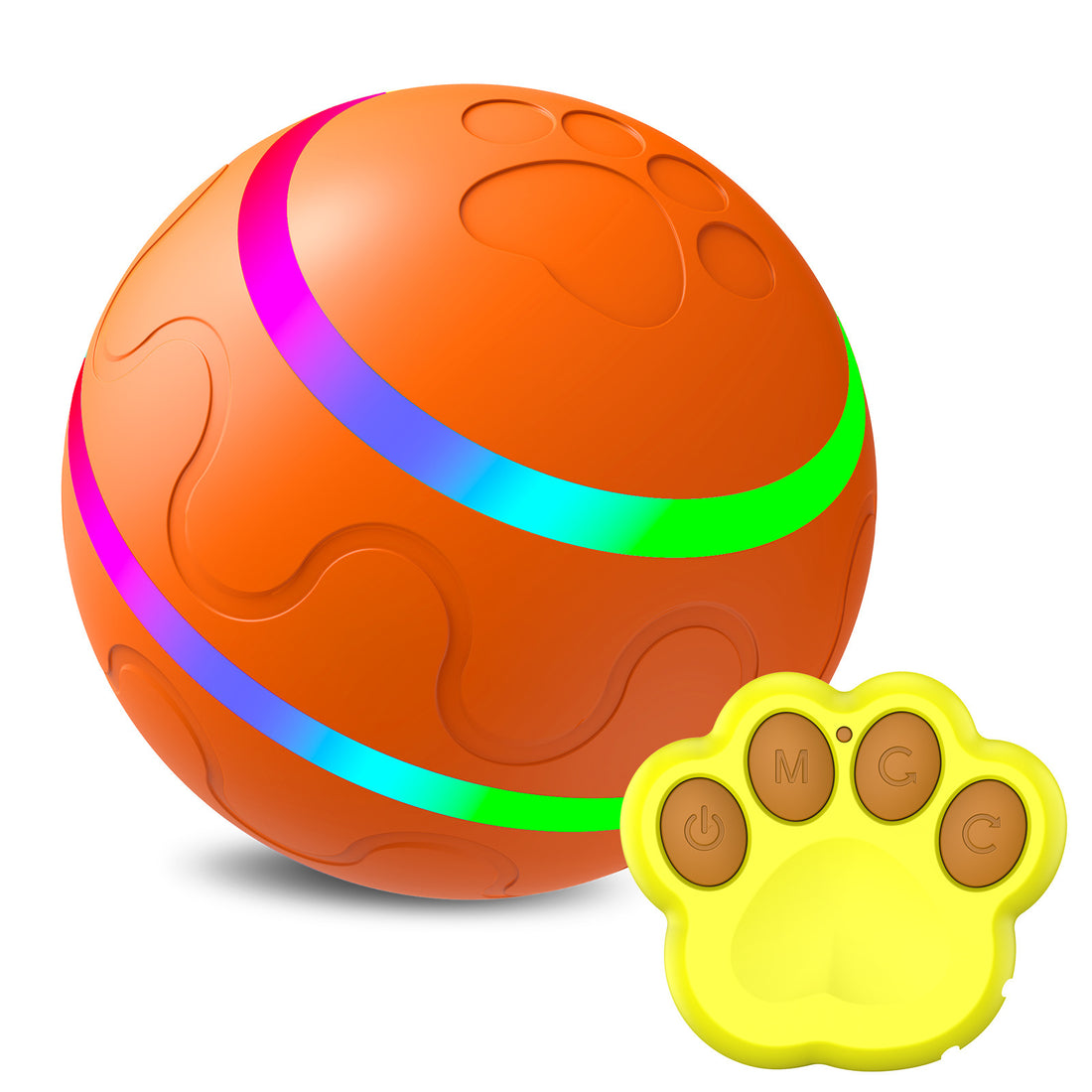 Automatic Cat Toy Ball – Smart Movement, Rechargeable, Interactive Play