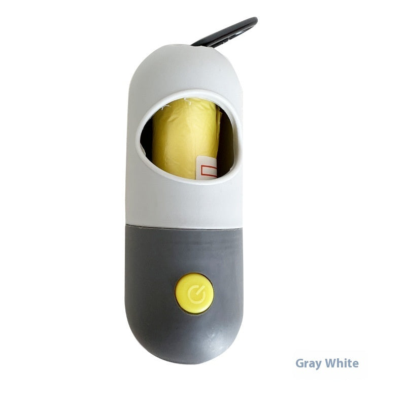 Portable Dog Waste Bag Dispenser – Leakproof, Durable Design with Night Visibility & Travel Clip