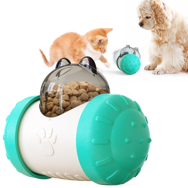 Rolling Tumbler Pet Toy for Food or Treats – Mental & Physical Stimulation